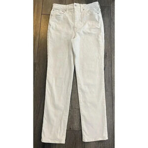 Madewell The Perfect Vintage Jeans White Size 27